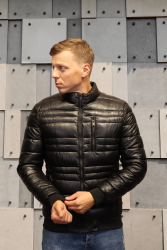 Куртка демісезонна шкірзам