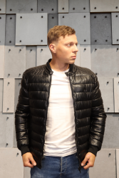 Куртка демісезонна шкірзам
