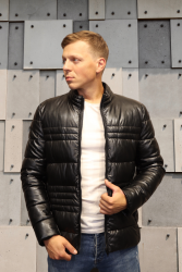 Куртка демісезонна шкірзам